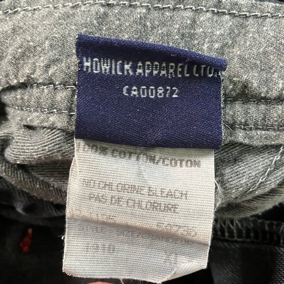 Vintage Ikeda Overalls Mens XL Black Denim Workwear Dungaree Bib One Piece - Picture 8 of 12